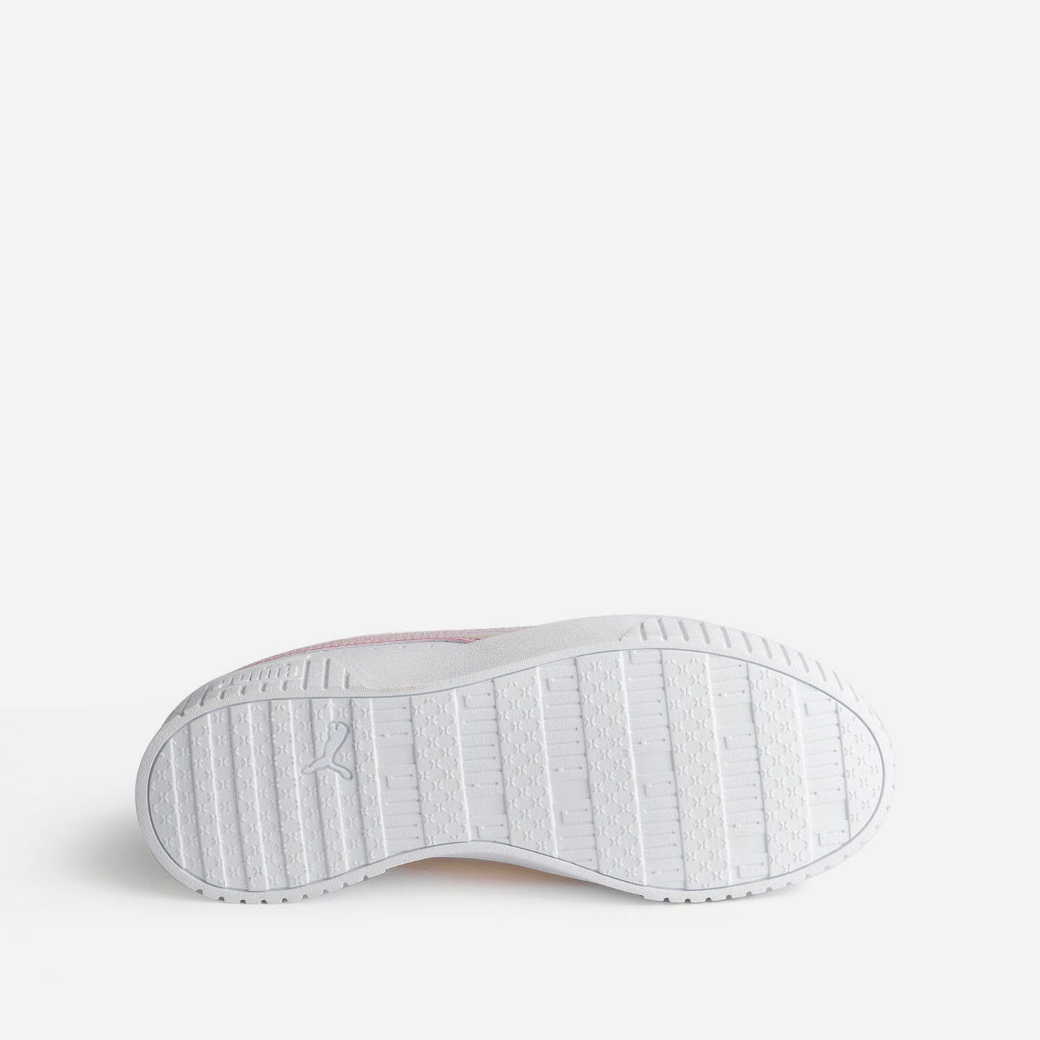 Tennis PUMA blanche et iridescente à plateforme