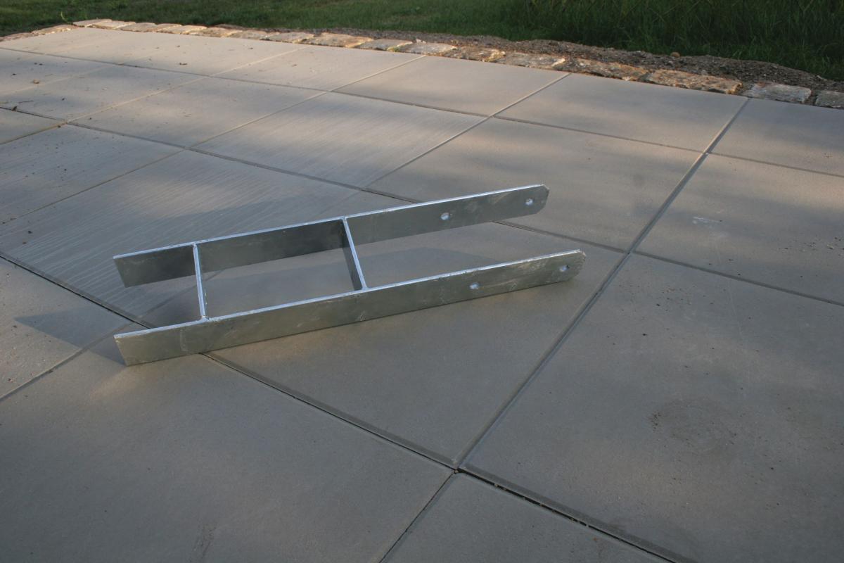 Woodfeeling H-Pfostenanker 12*12, 60 cm
