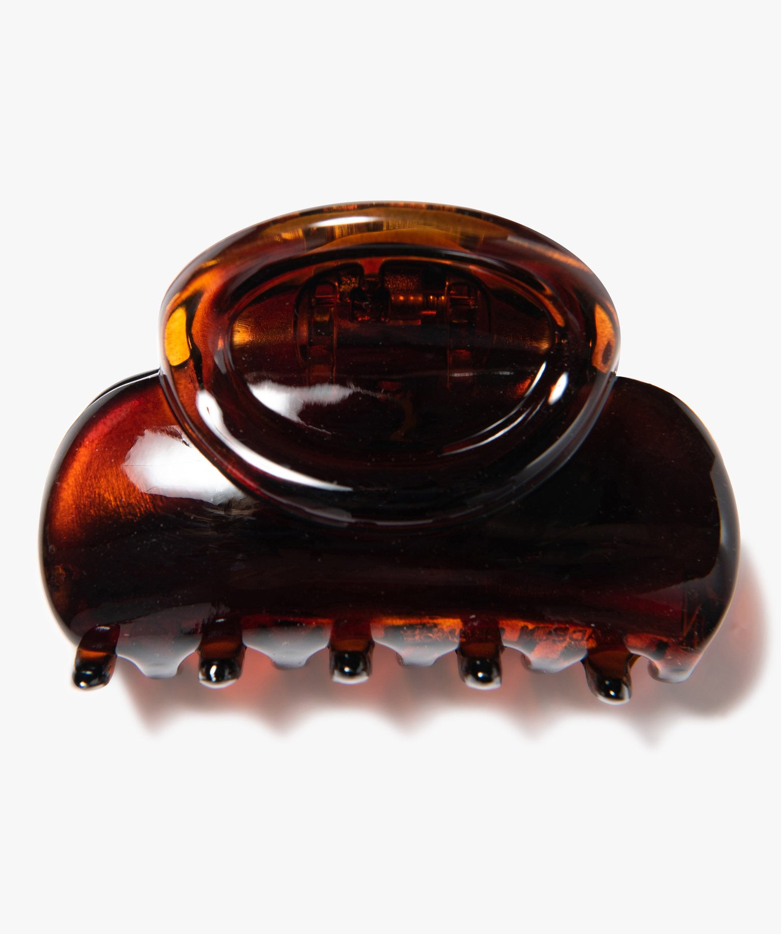 Pince crabe femme pour les cheveux petite taille marron | GEMO