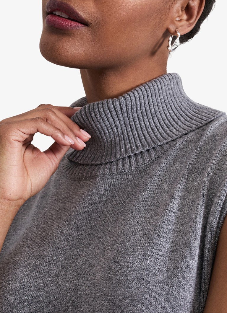 Rochie Phase Eight Mila din tricot fin cu decolteu înalt