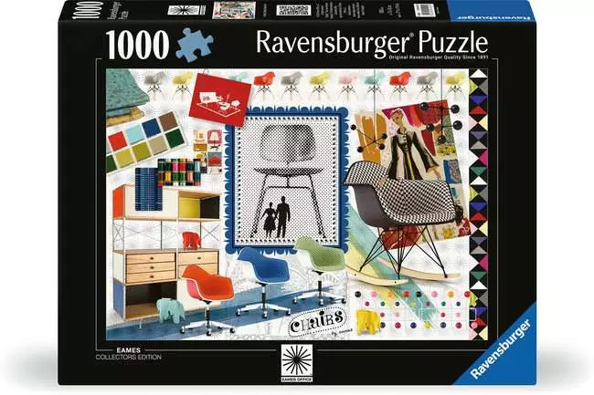 Puzzle 1000 Teile - Eames Design Spectrum