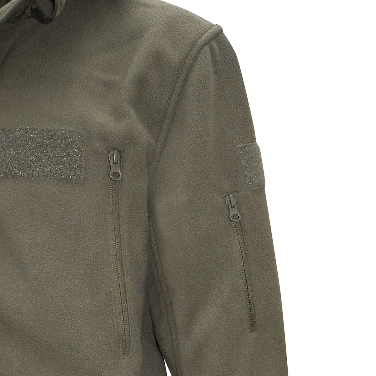 Fleece Jacke Outdoor Adventure oliv