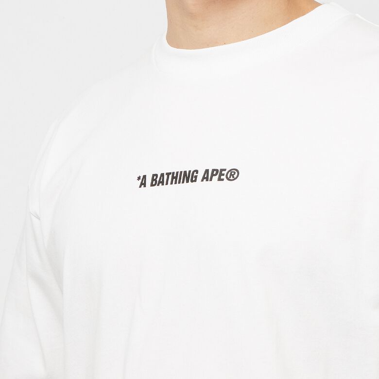A Bathing Ape Giant Ape Head Relaxed Fit Tee M white