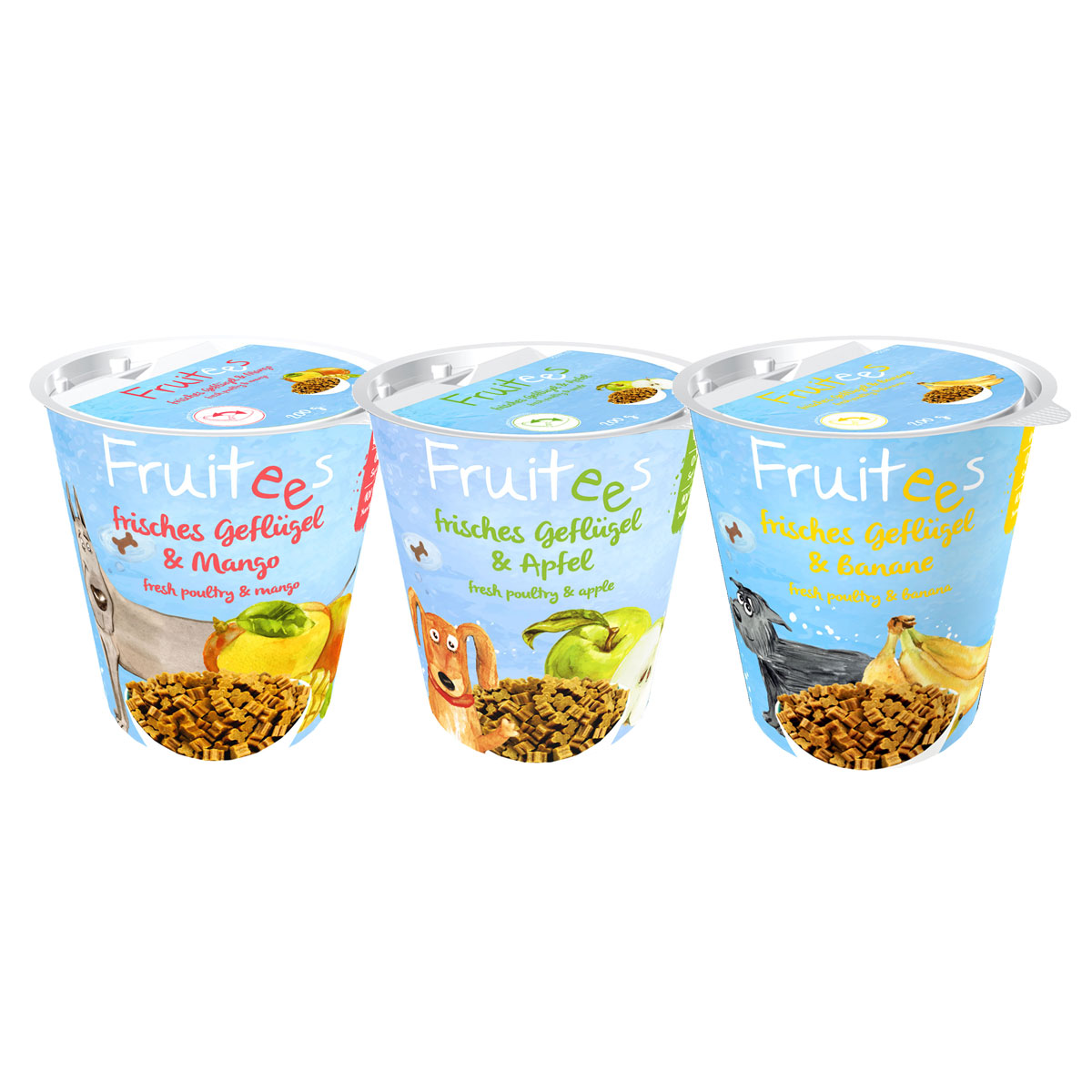 Bosch Fruitees Mixpaket getreidefrei 6x200g kaufen bei ZooRoyal