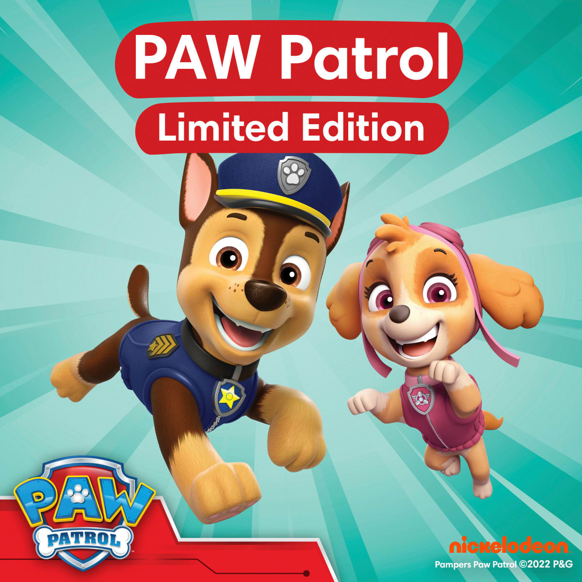 Baby Pants Baby Dry Gr.6 Extra Large (14-19 kg) Limited Edition Paw Patrol, Monatsbox, 138 St
