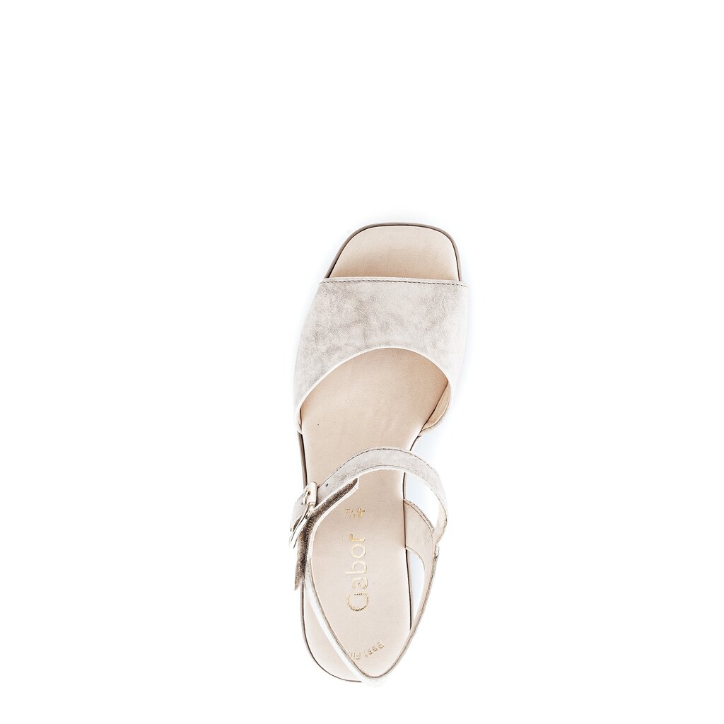 Gabor fashion Plateau Sandale beige