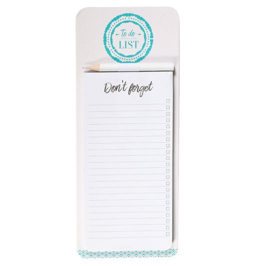 Magnetische memo 50 vellen   potlood