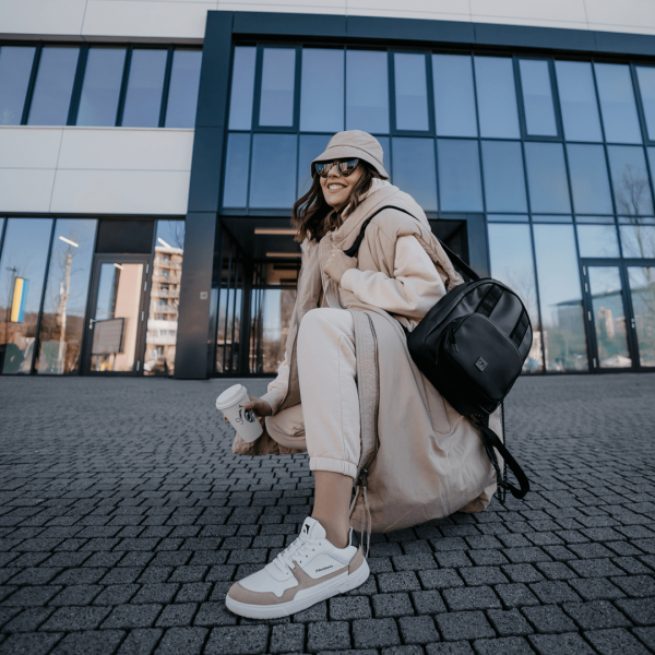 Barebarics ~ Zing ~ White & Beige