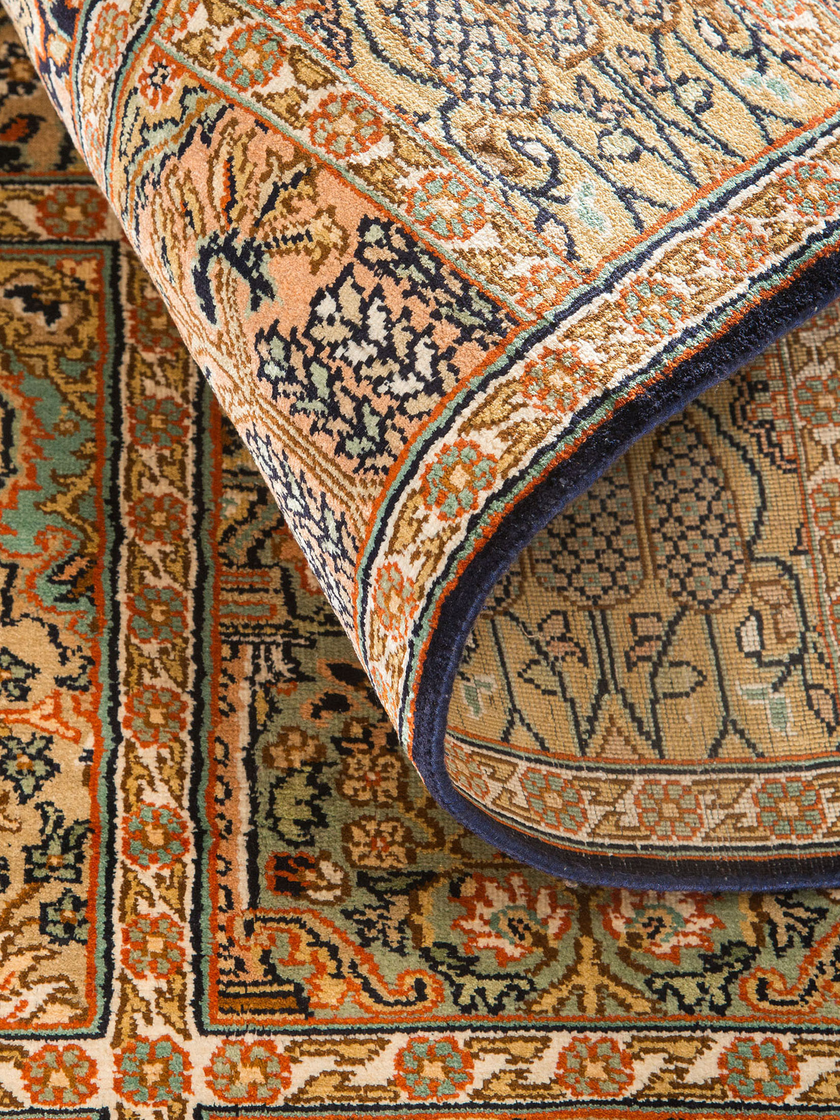 Kaschmir Seide 16/16 ca. 126 x 181 cm, Unikat / Einzelstück