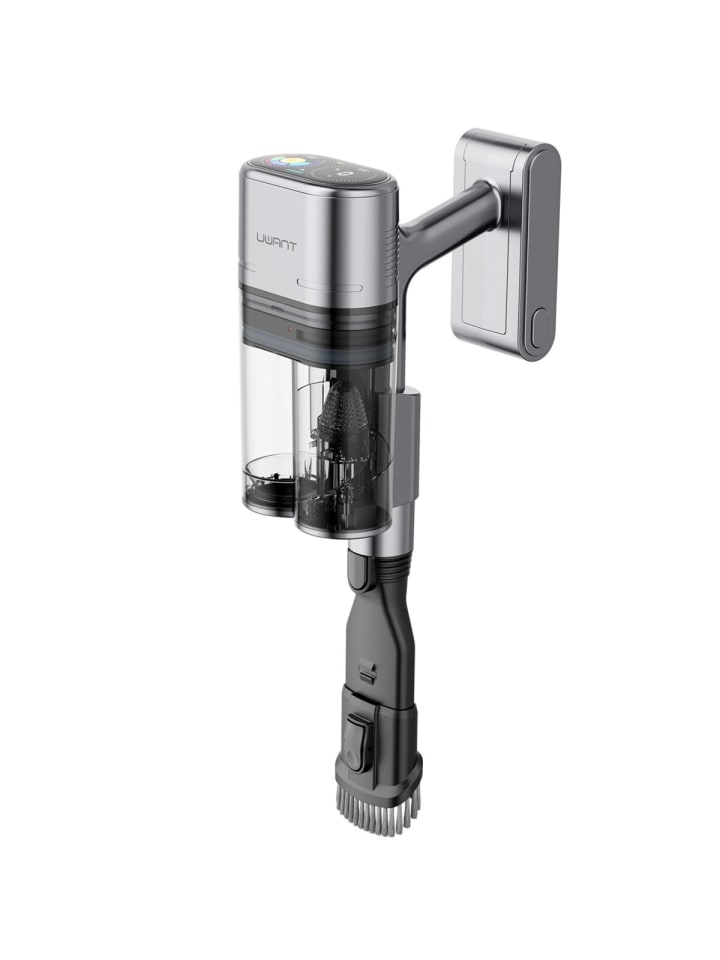 COFI 1453 Akku-Staubsauger mit LED-Display, 5 Bürstenköpfe, 20000 mAh, 50000 Pa in Grau günstig kaufen onesize