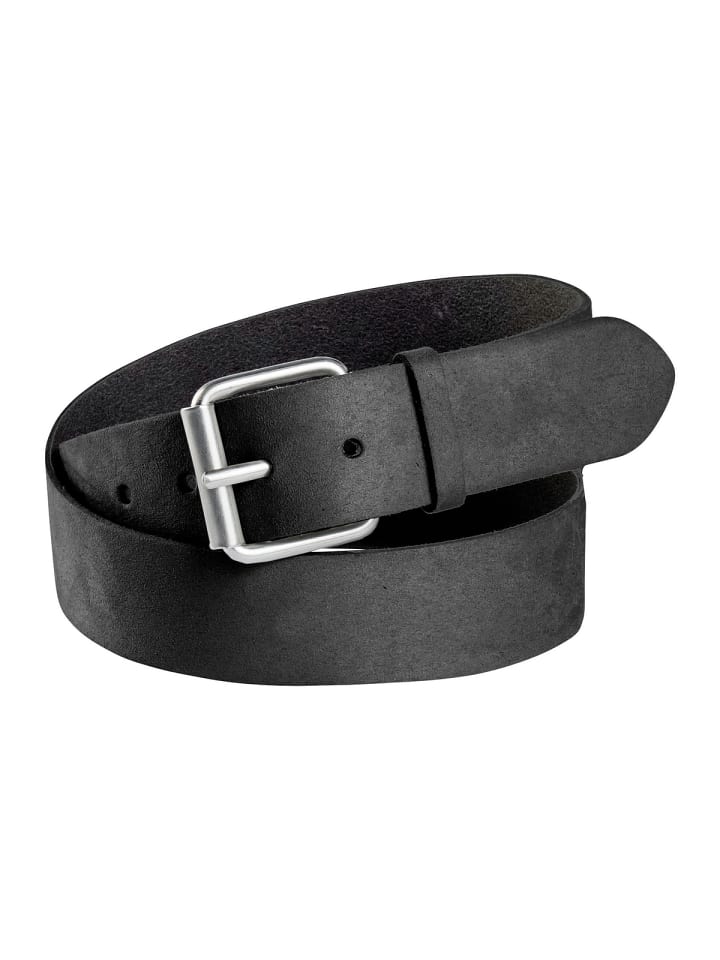 sheego Ledergürtel in schwarz günstig kaufen