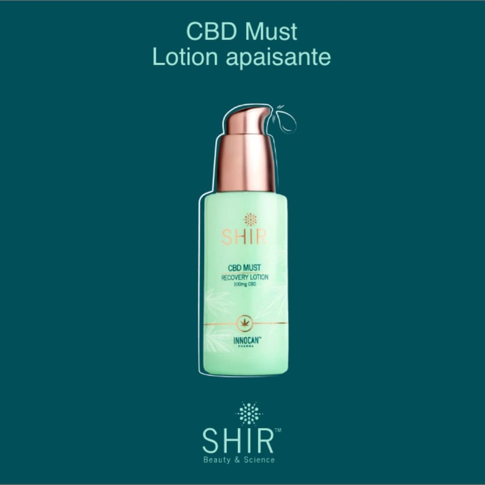 takecare Lotion apaisante concentrée en CBD Lotion après soleil CBD