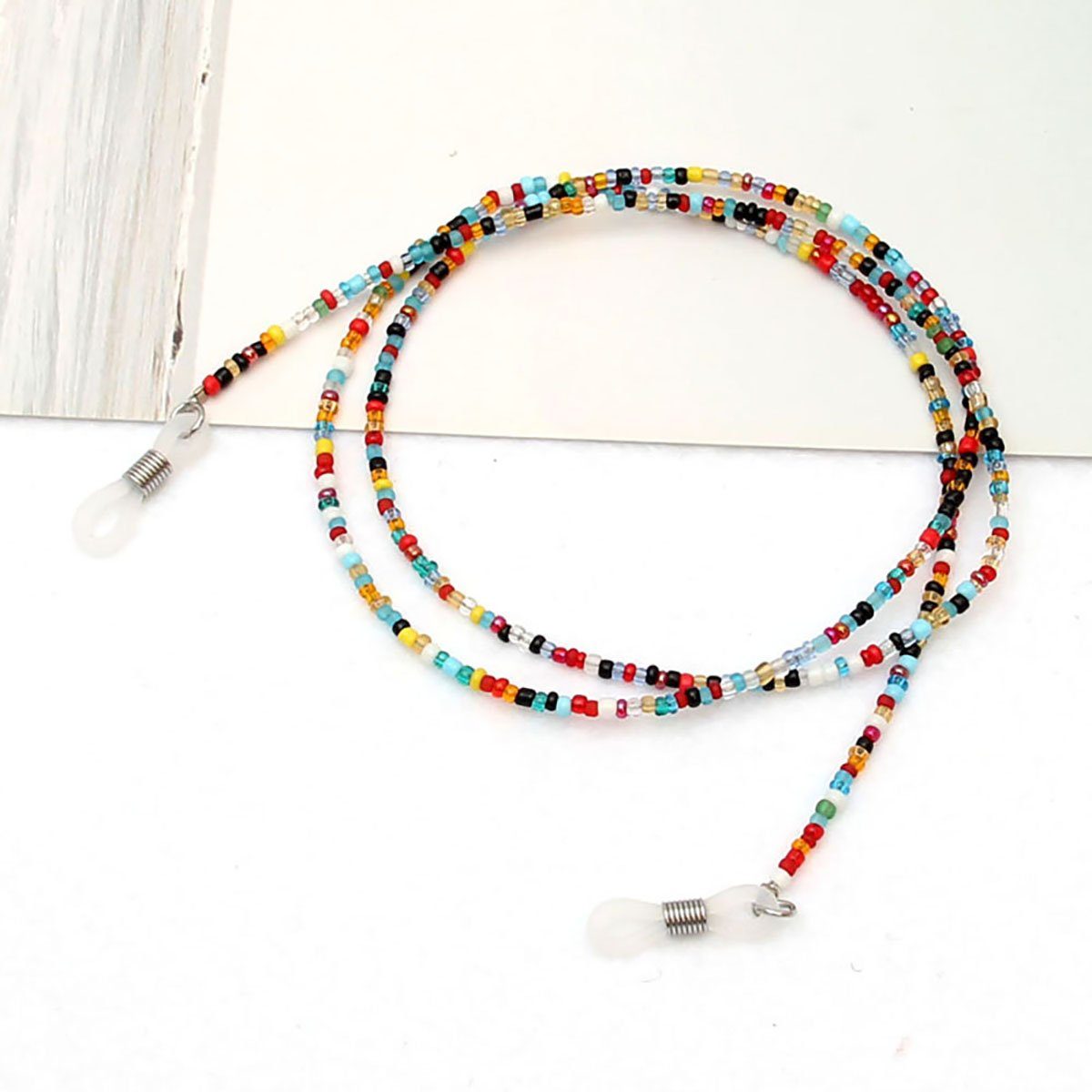 DRSEON Brillenkette 1 Packung Brillenkette Halskette Lesebrillenkette Bunte Perlen