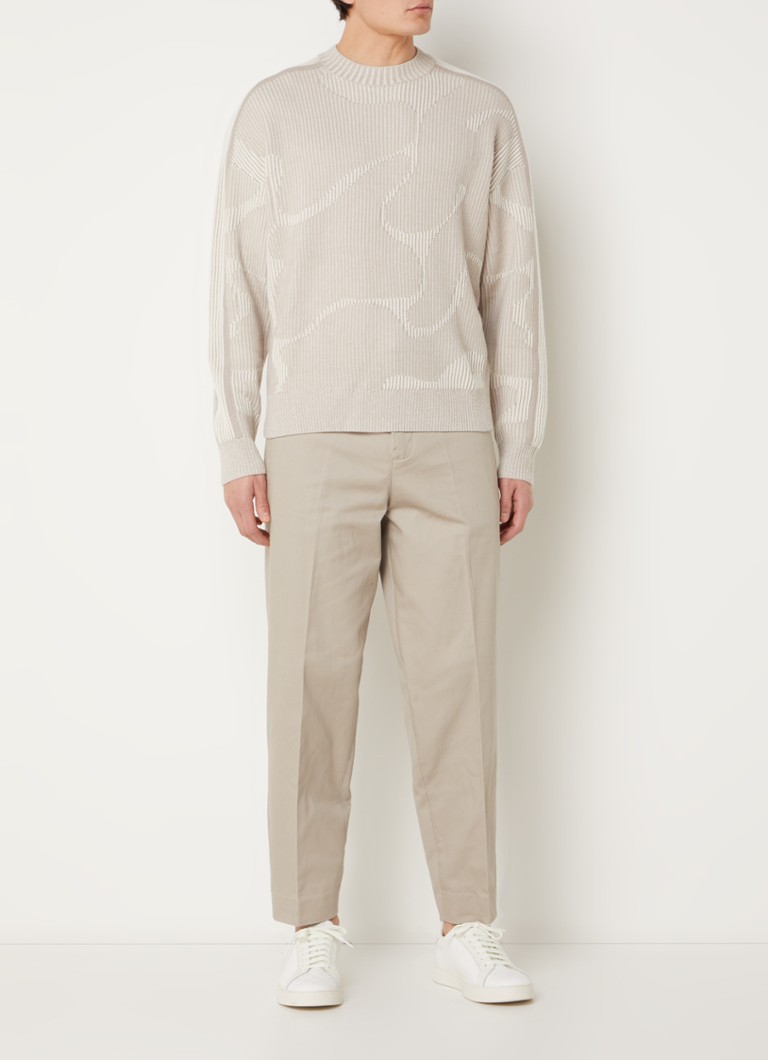 Pantaloni chino mulați cu buzunare de la Emporio Armani