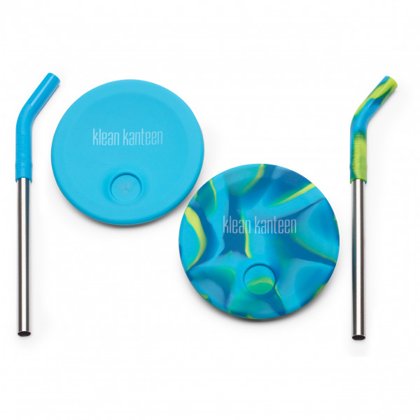 Klean Kanteen - Kid's Kanteen Cup Straw Lid 2er Pack - Deckel