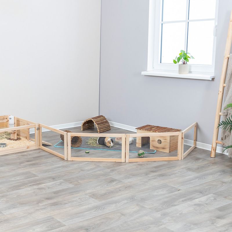 Trixie Indoor-Freilaufgehege für Meerschweinchen