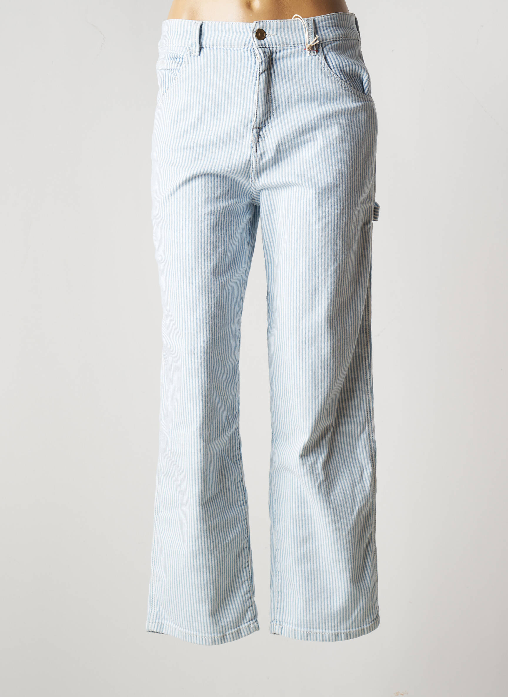 Red Legend Jeans Coupe Droite Femme couleur bleu