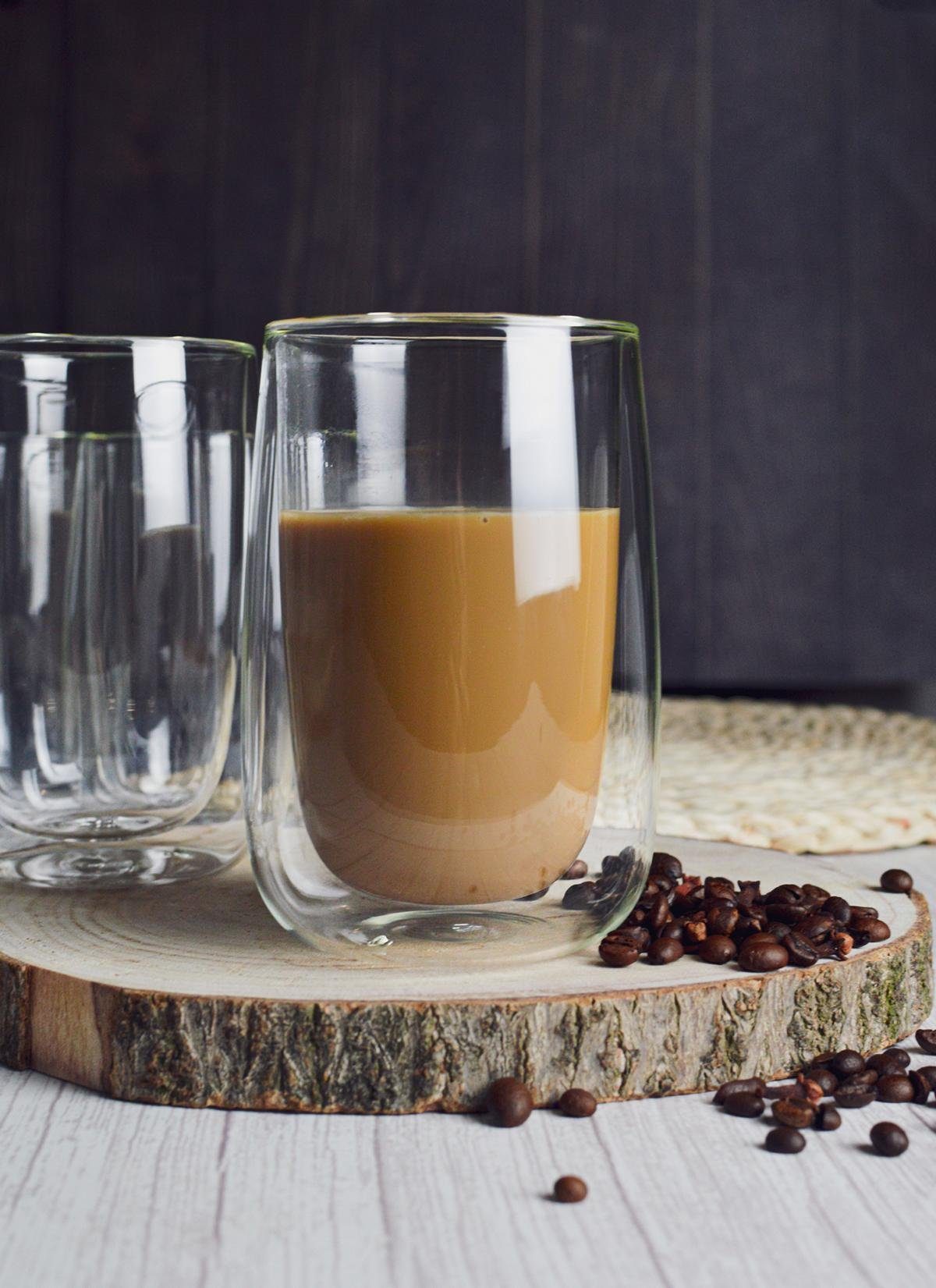 Sendez Thermoglas 6 Doppelwandige Latte Macchiato Gläser 380ml, Glas