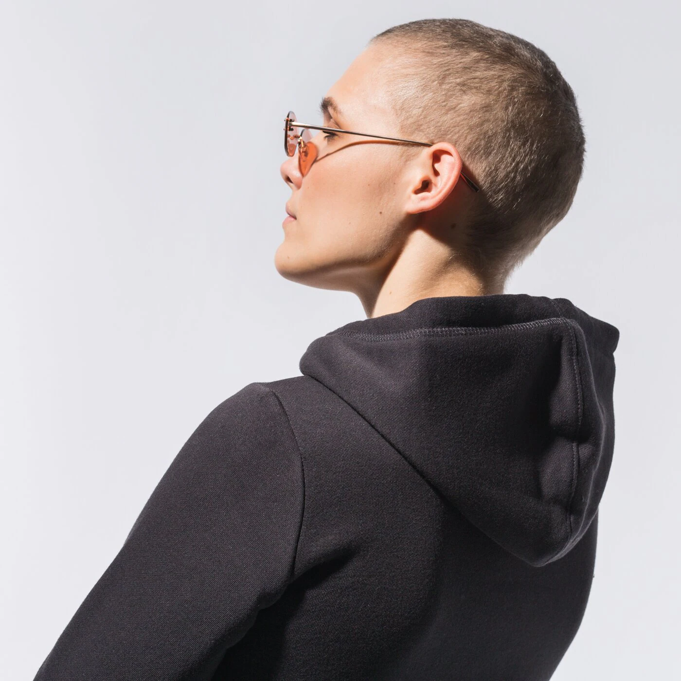 CHAMPION HOODIE HOODED SWEATSHIRT Schwarz