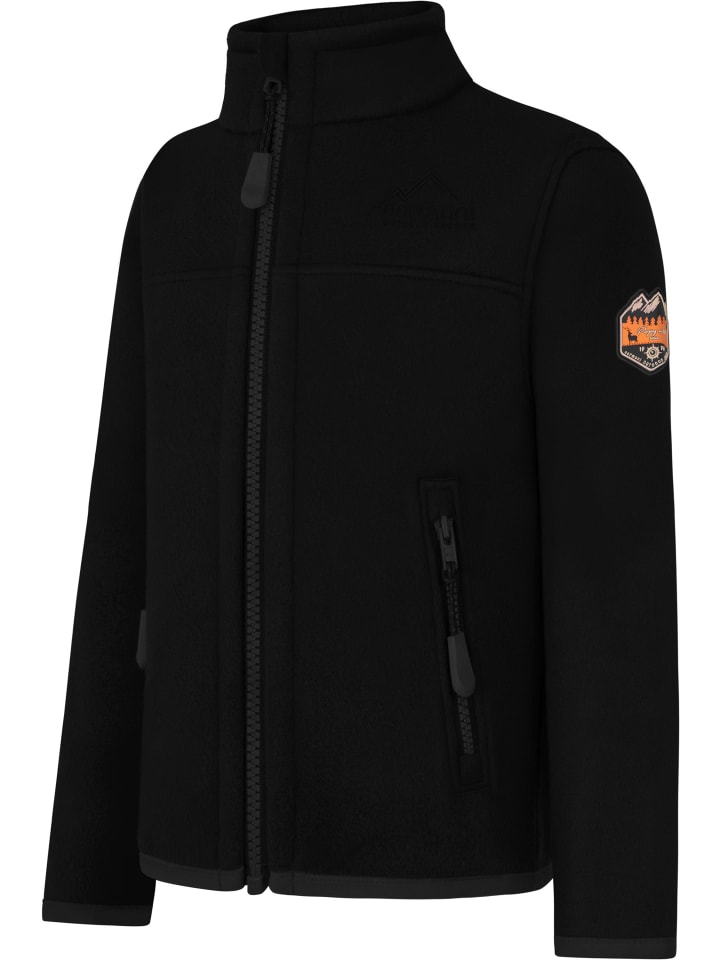 Normani Outdoor Sports Kinder Fleecejacke Venetie in Schwarz günstig kaufen