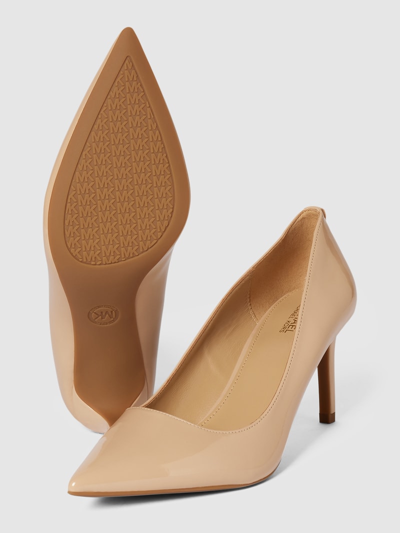Pumps in Lack-Optik Modell 'ALINA FLEX PUMP' in beige