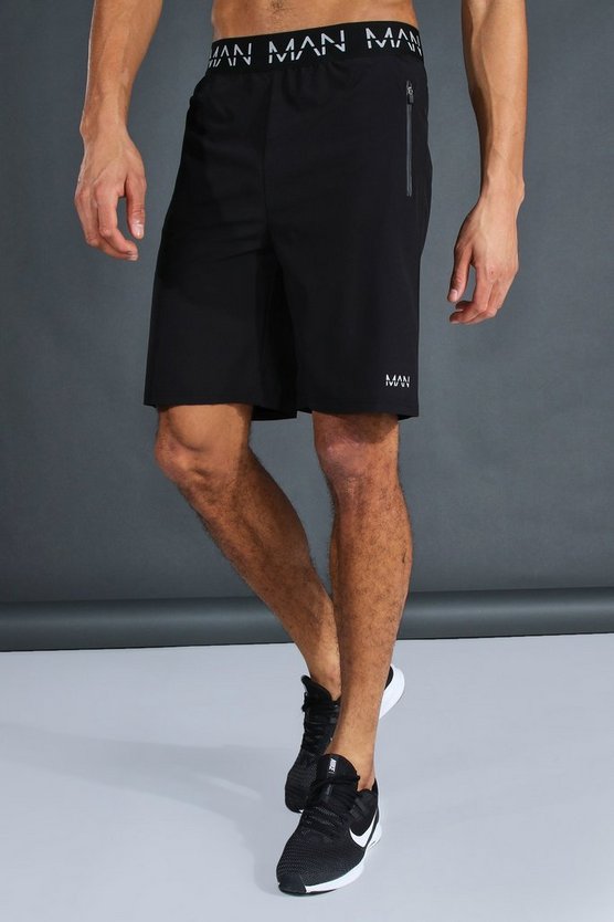 Tall Man Active Shorts mit Reißverschluss