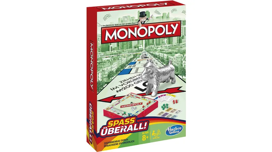 Hasbro - Monopoly Kompakt