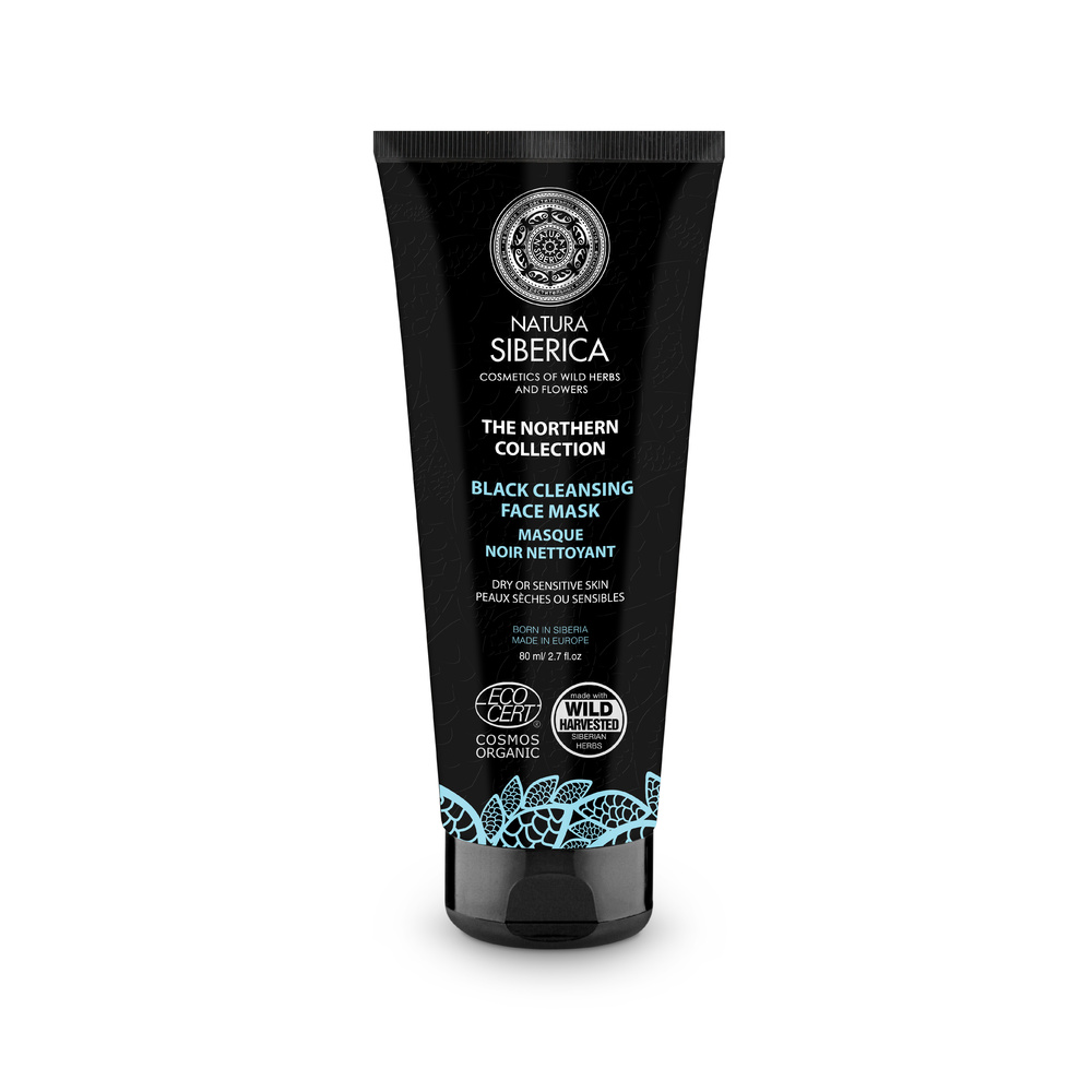 Natura Sibérica GRAND NORD Masque Noir Eclat Visage
