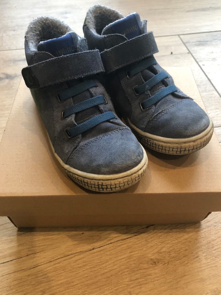 lamino Leder-Sneakers in Blau/ Grün günstig kaufen 28