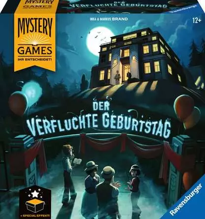 Mystery Games – Der verfluchte Geburtstag - Spiel ab 12 Jahren