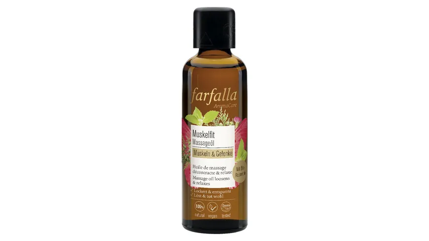Farfalla Muskeln & Gelenke Muskelfit Massageöl 75 ml