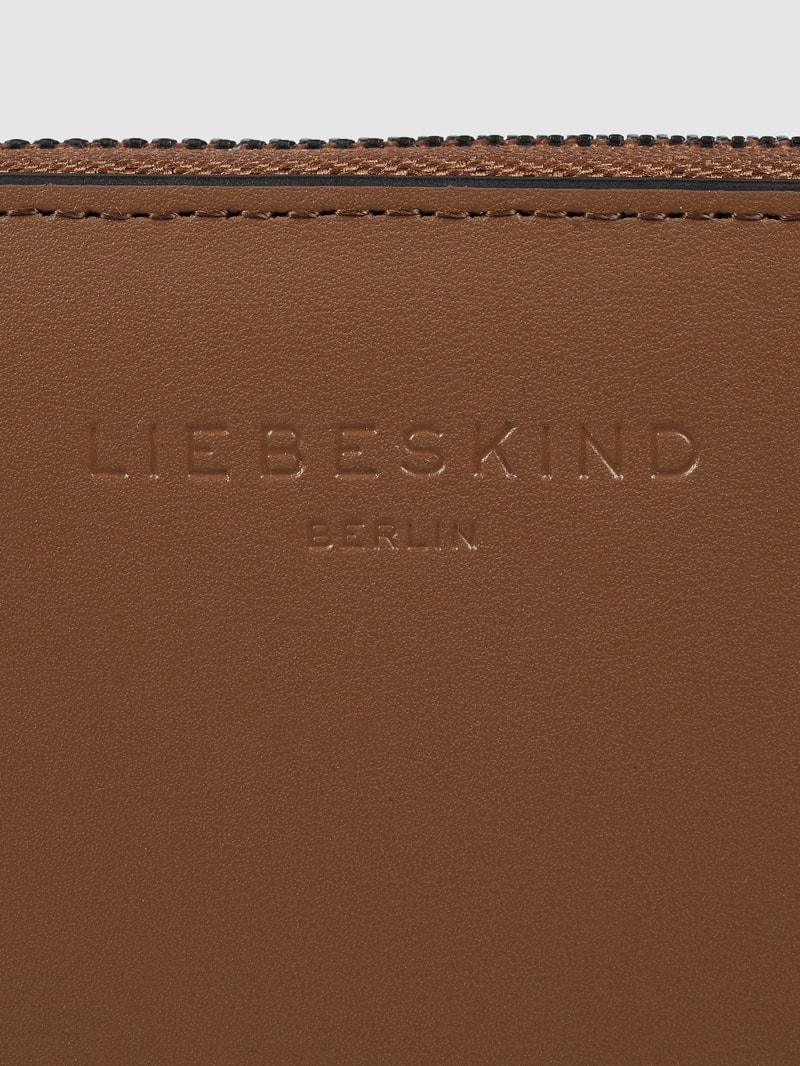 Portemonnaie aus Leder Modell 'Frieda' in camel