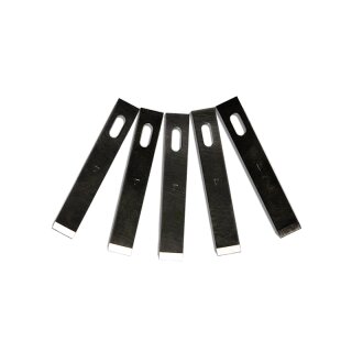 AK- Hobby Knife Spare Blades - Bevelled Egde (5)
