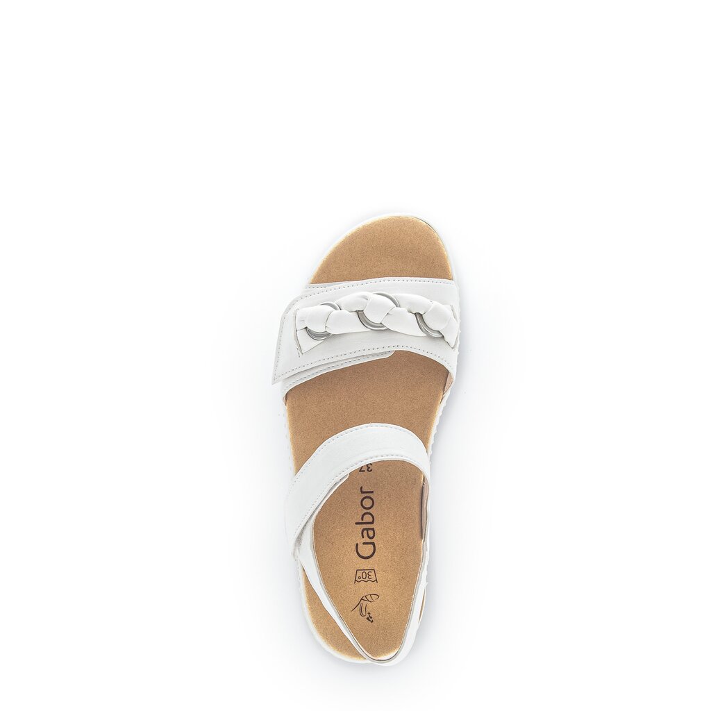 Gabor fashion Plateau Sandale creme