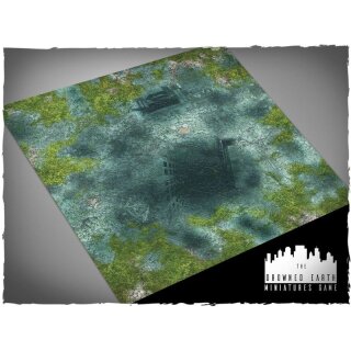 Game mat - Drowned Earth 3' x 3'