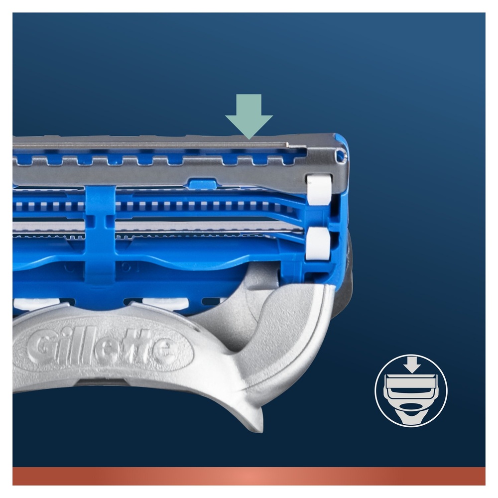 gillette King C. Gillette Lames De Rasoir Cou x3 Lames de Rasoir