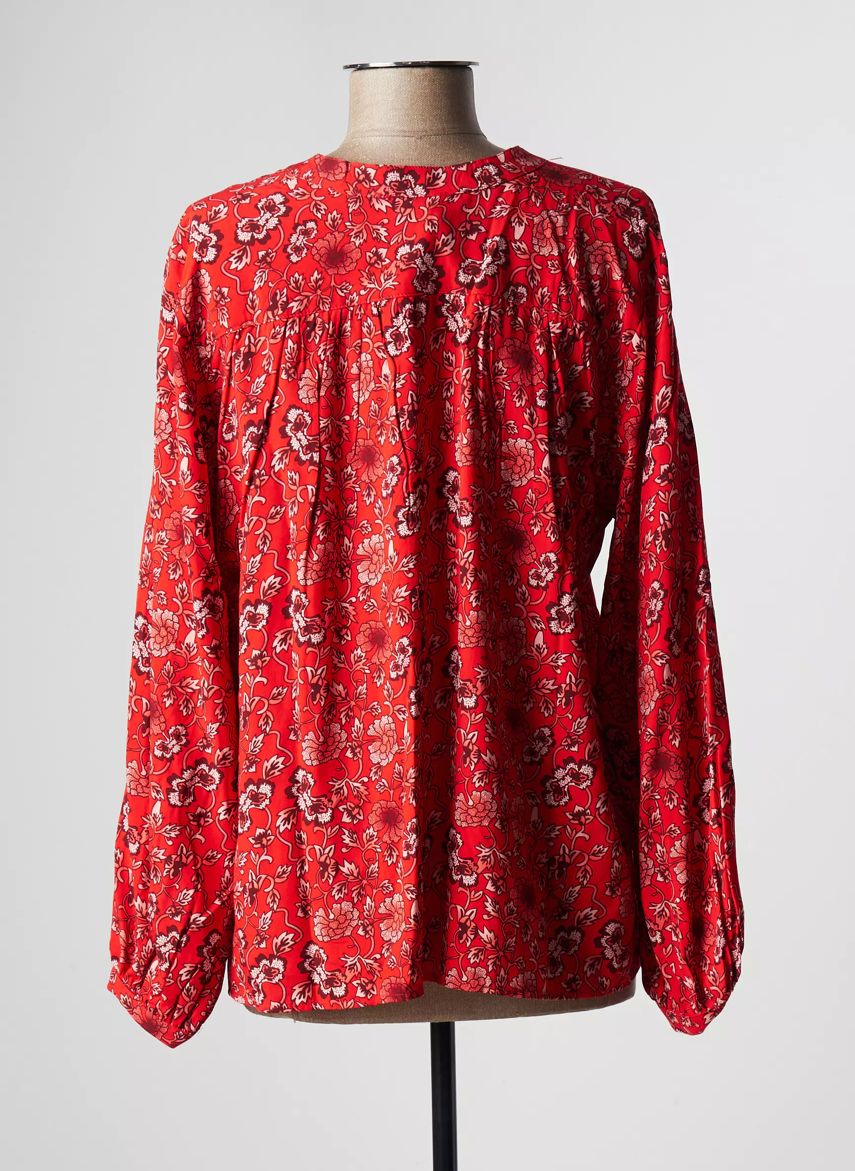 Five Chemisiers Femme couleur rouge