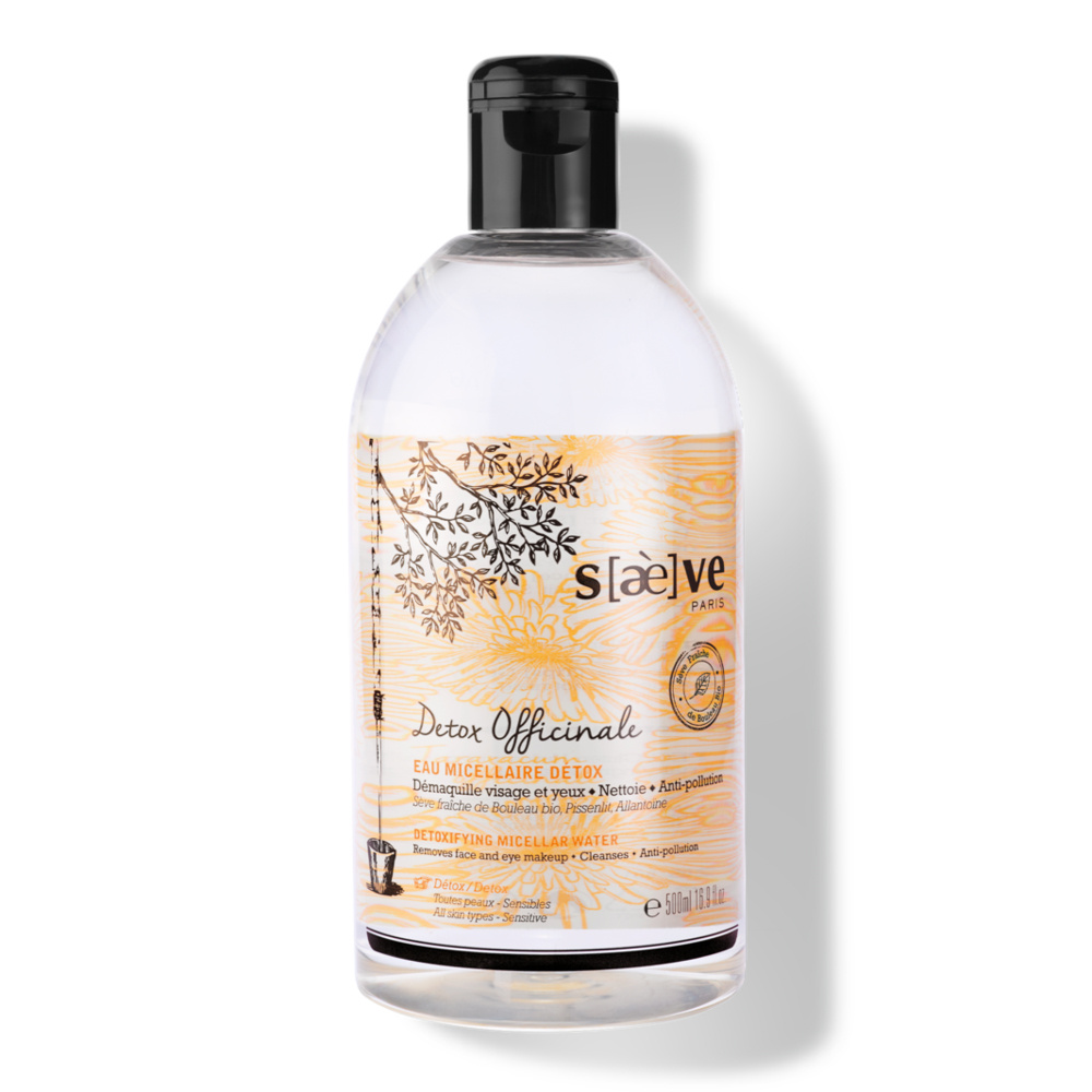 Saève EAU MICELLAIRE DÉTOX EAU MICELLAIRE