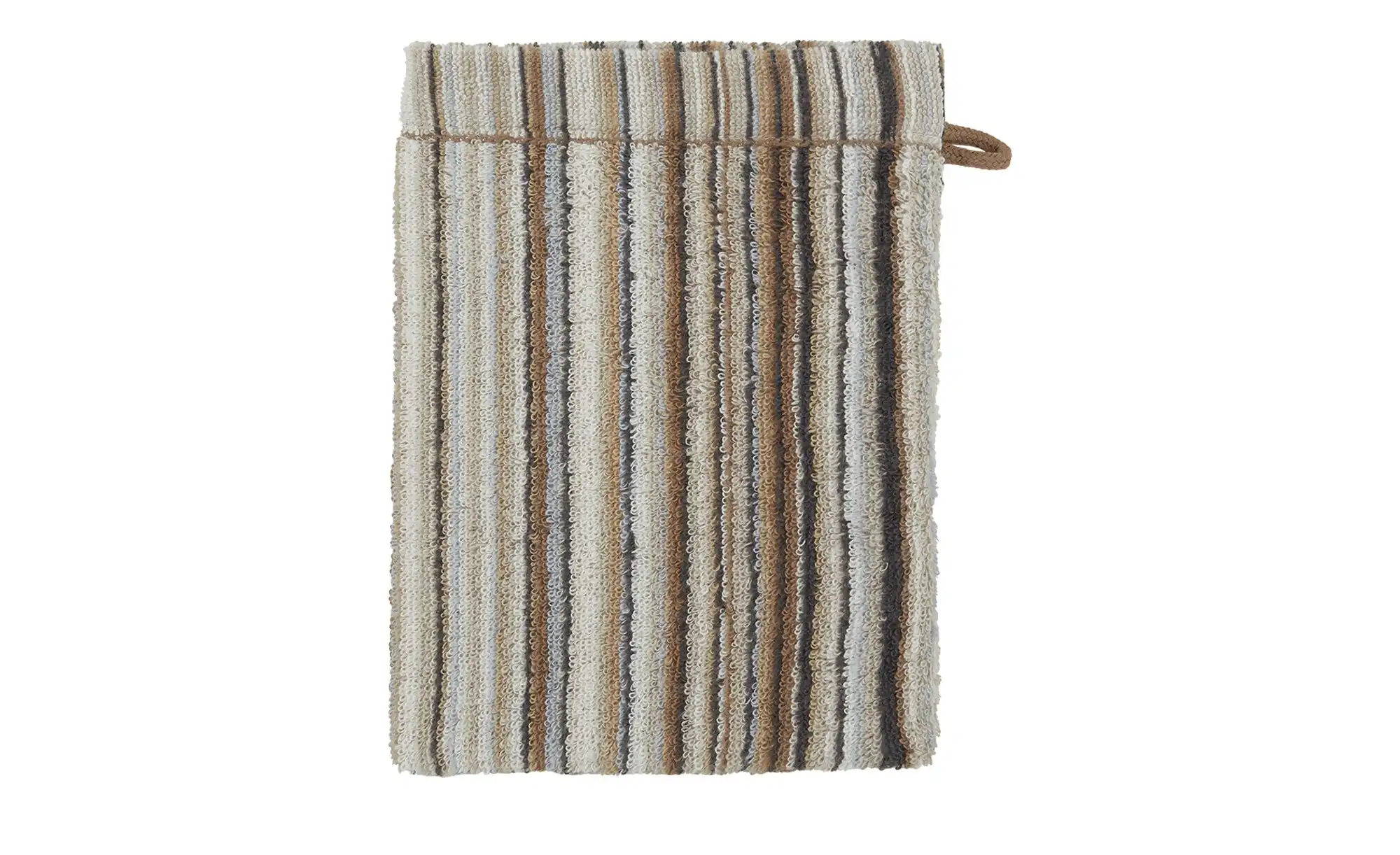 como Waschhandschuh Jacquard Streifen