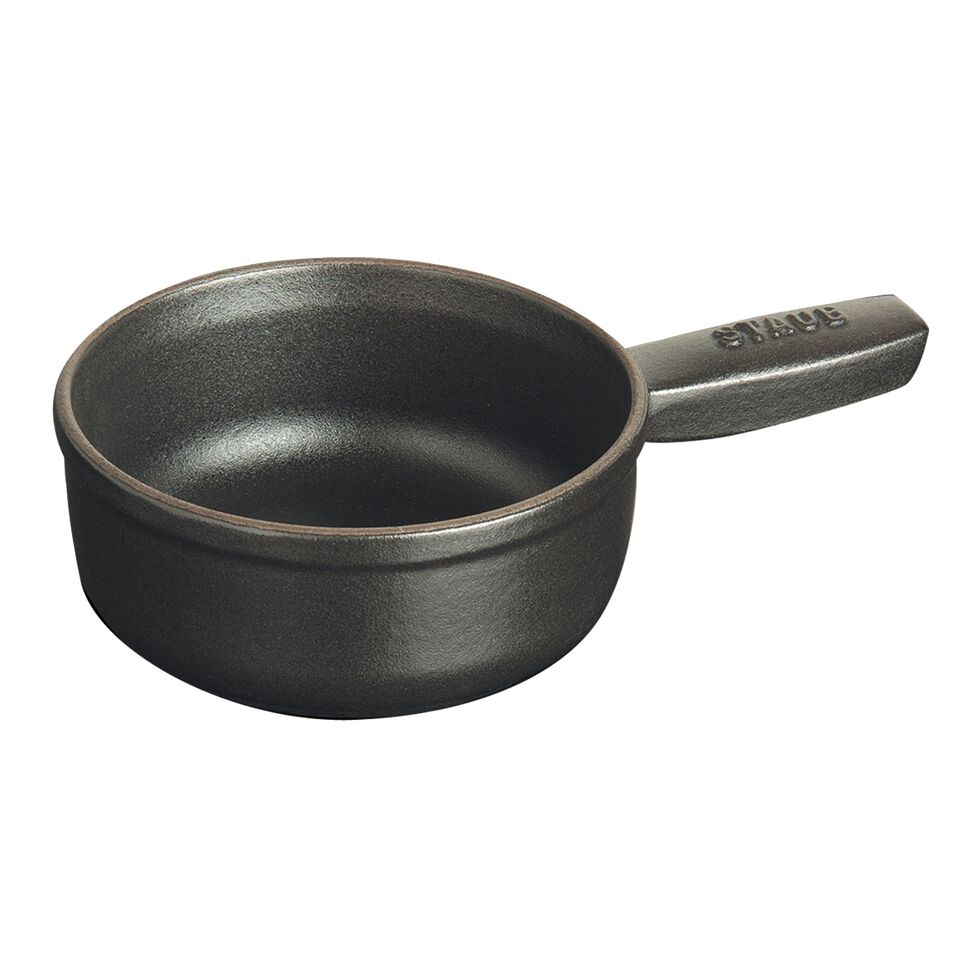 Fondue Topf 12 cm, Schwarz