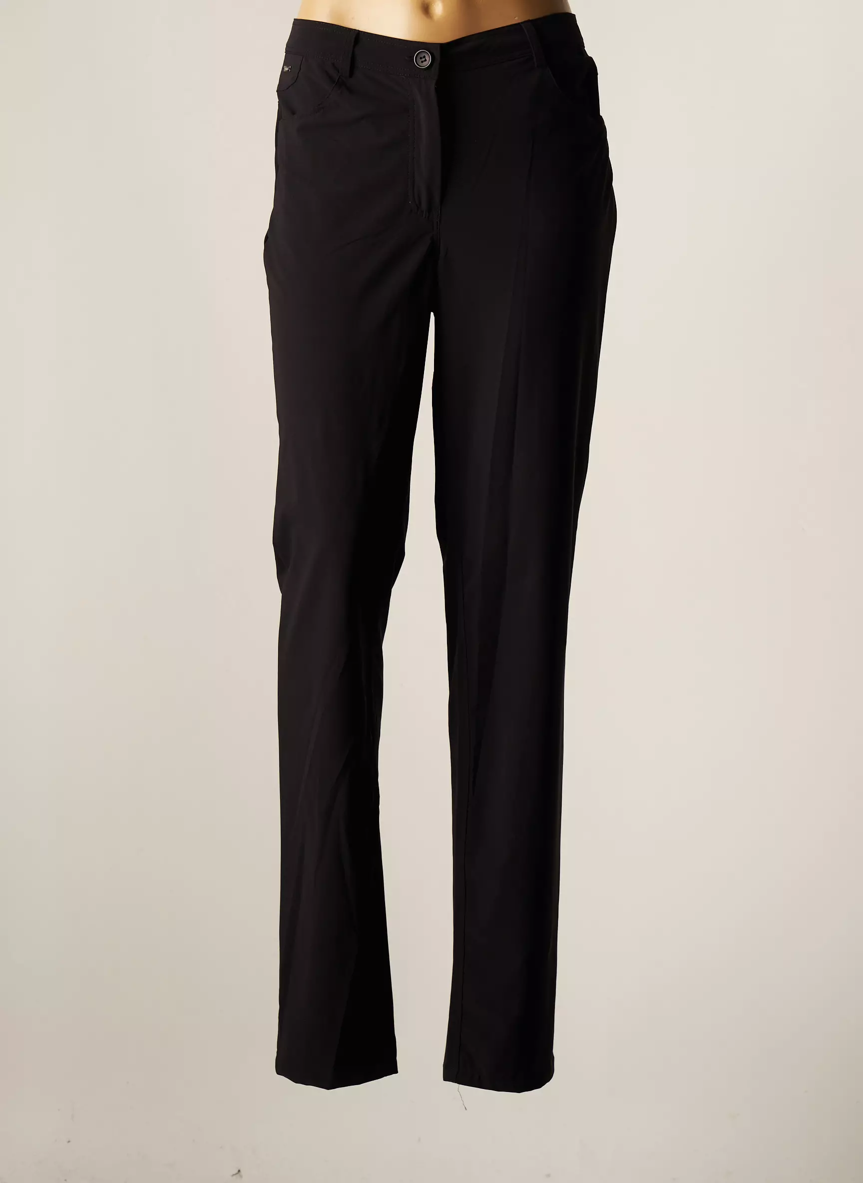 Felino Pantalons Slim Femme couleur noir