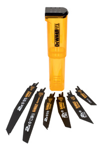 DeWalt Tilbehør DT2440L-QZ 2x Nedrivnings-bajonetsavklinger 6-delt sæt