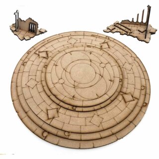 MDF Terrain Scenery: Medieval Lost Burg 06