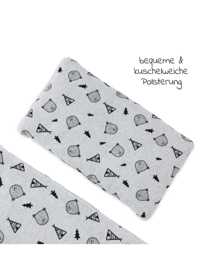 Hauck Hochstuhlauflage Deluxe - Nordic Grey in grau günstig kaufen onesize