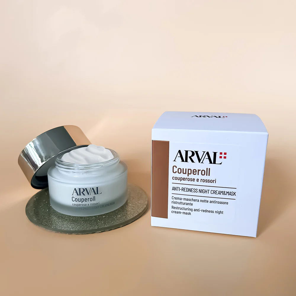 Couperoll Anti-Redness Night Cream&Mask - Tratt.viso notte lenitivo, Maschera Lenitiva viso