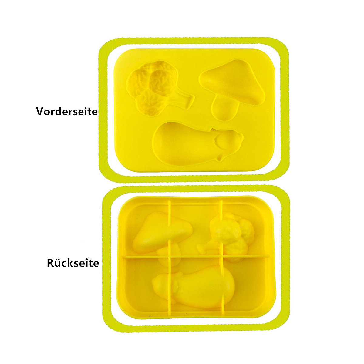 Handgefertigte Tonformen für Kinder Obst- und Gemüseformen-Set Spielknete für Kinder Spielzeug aus Ton