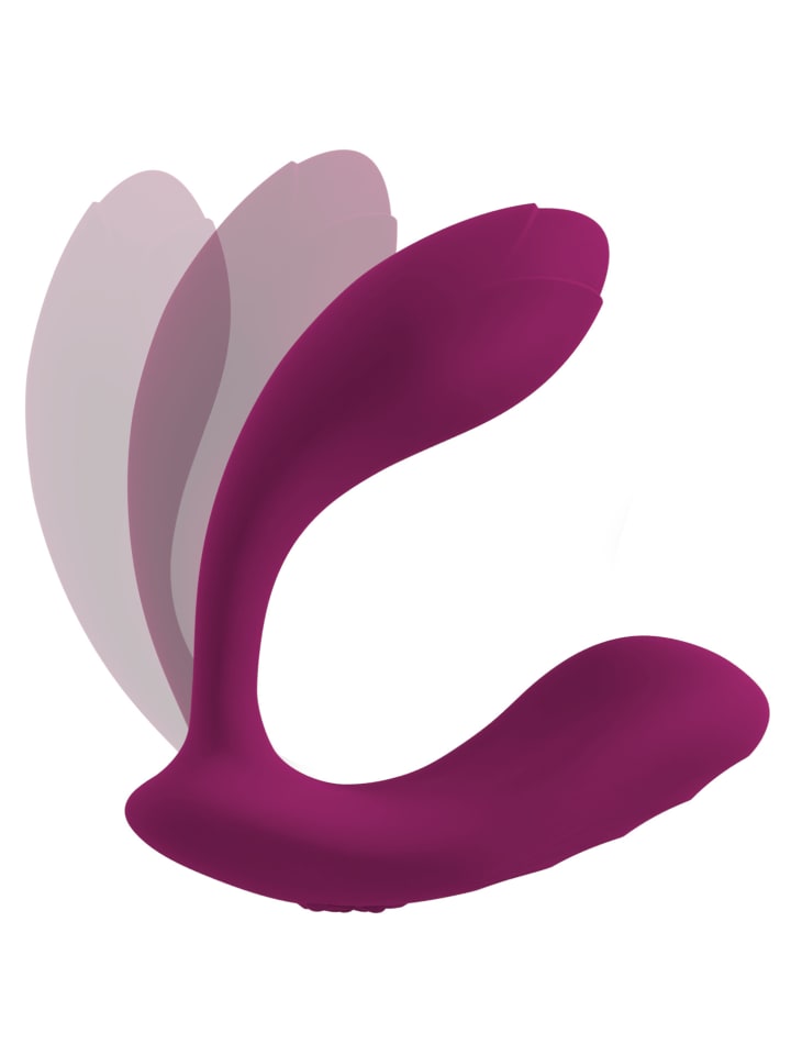 You2Toys Vibrator Bendable RC Panty Vibe in rot günstig kaufen 13,5 cm