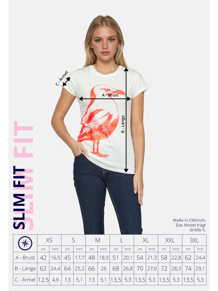 Salzhaut Shirt ÜLK in Offwhite günstig kaufen