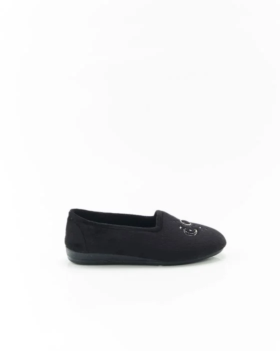 Ballerines d'intérieur brodées Thermolactyl