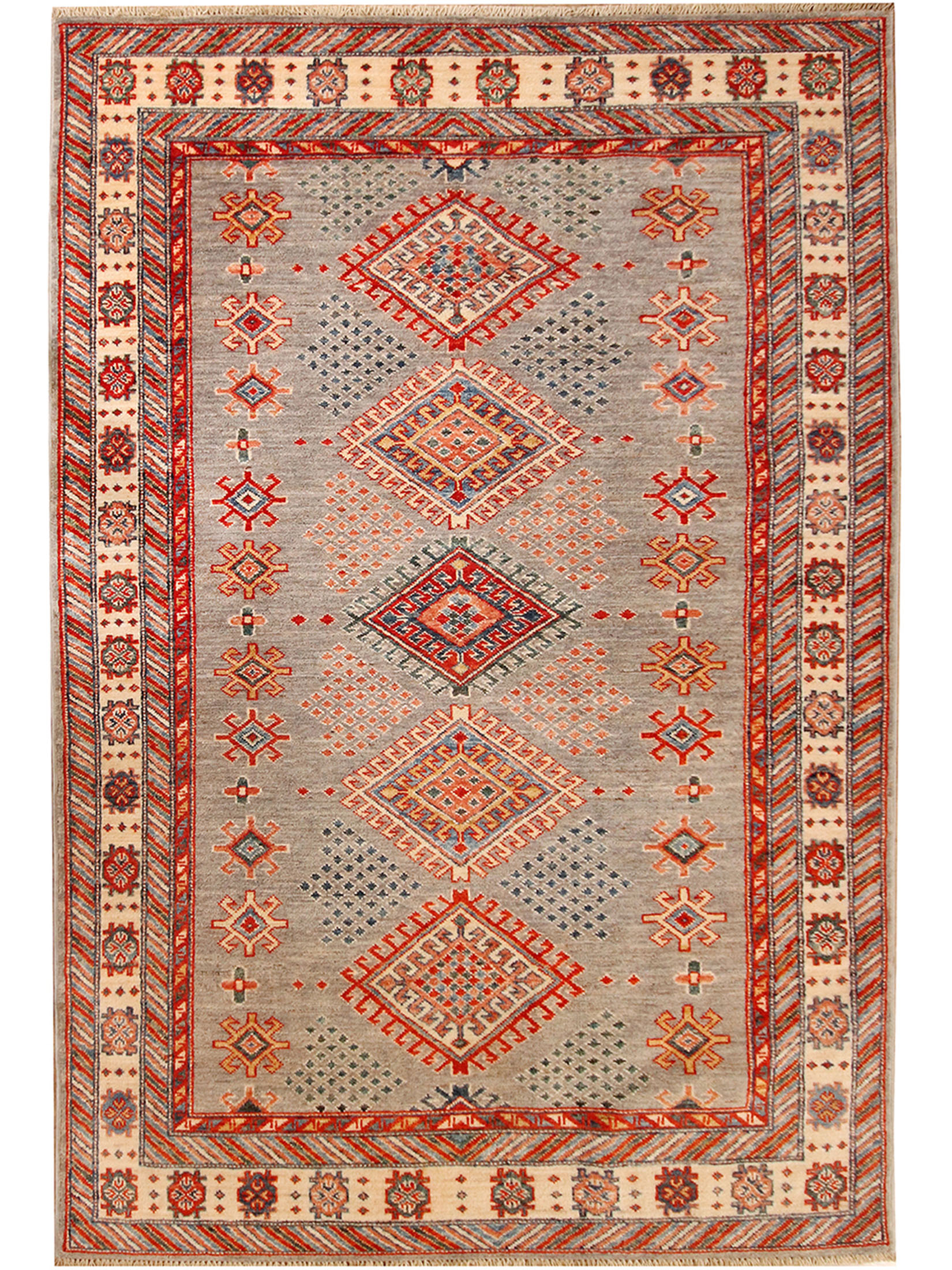 Kazak Ghazni ca. 171 x 121 cm, Unikat / Einzelstück